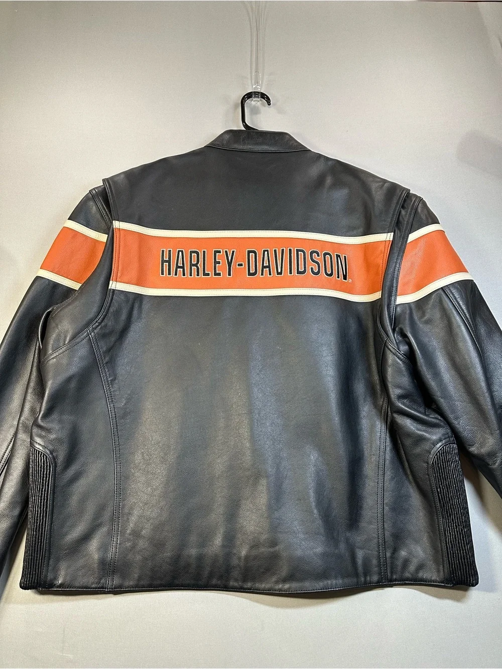 Harley-Davidson Victory Lane Leather Jacket, EUC, VTG? - Mens 3X